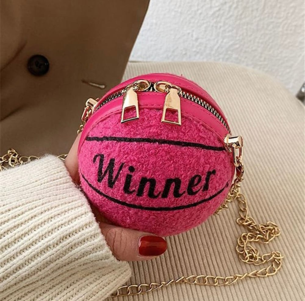 Image of Mini Color-block Basketball Chain Crossbody
