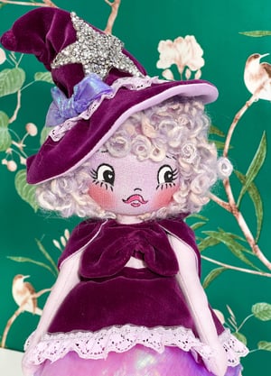 Image of WITCHY GIRL SMALL ART DOLL