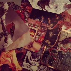 Image of Happy December Limited Edition Lyric Cards 