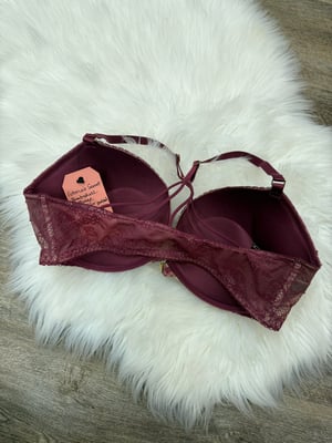 Image of Victoria’s Secret Purple Lace Bombshell Bra - 36D