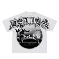 DALLAS FAIRBRUSH TEE (WHT)
