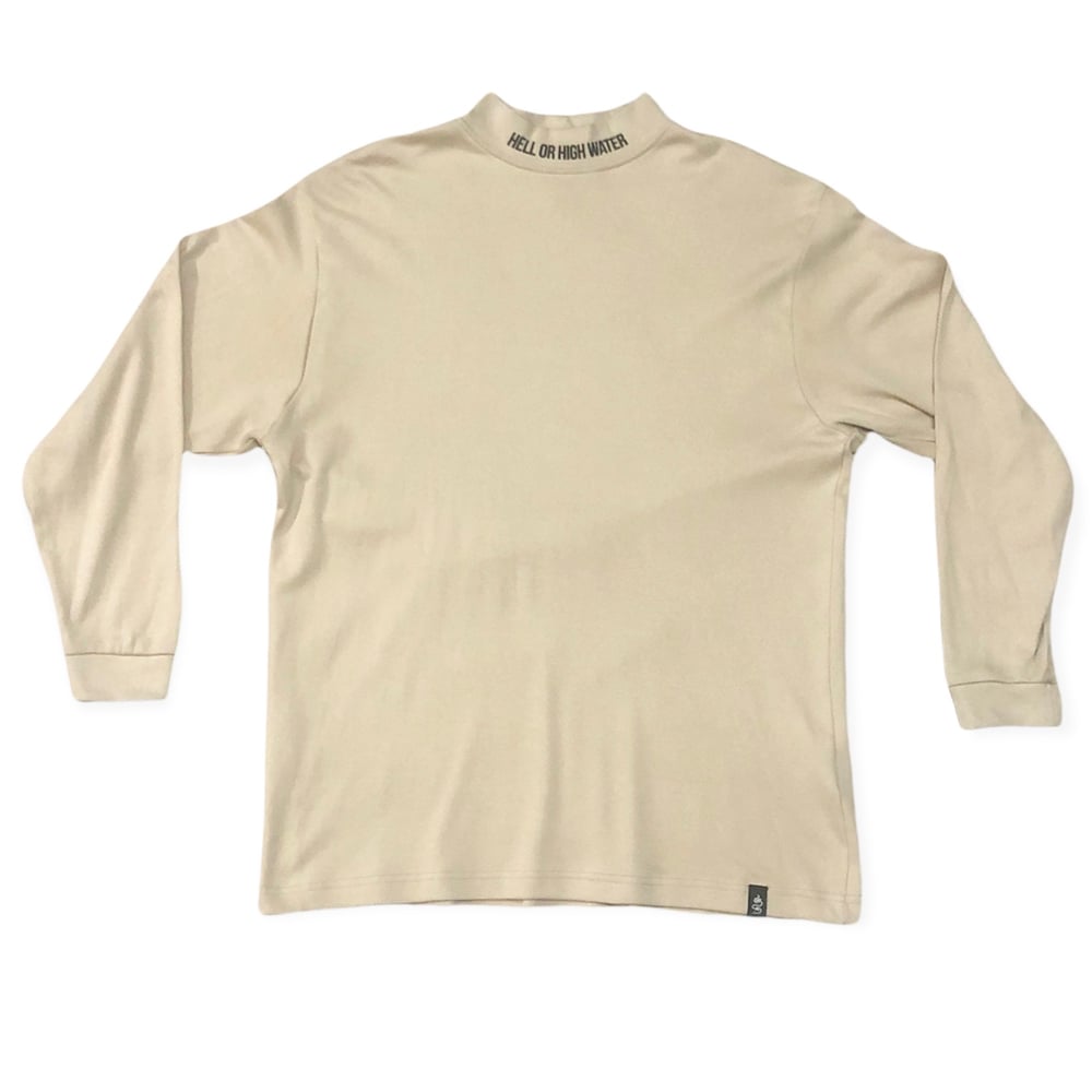 Image of Hell or High Water Mock Neck Long Sleeve