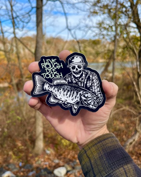 Image of Black “Smalljaw” Sticker