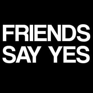 Image of FRIENDS SAY YES