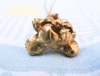 Solid Brass Popcorn Necklace