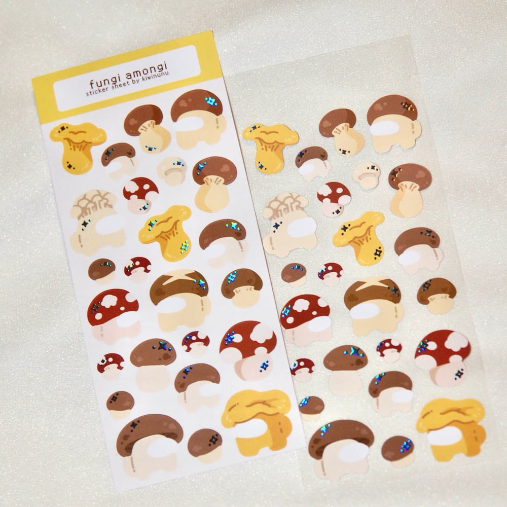 Image of Fungi Amongi Sticker Sheet