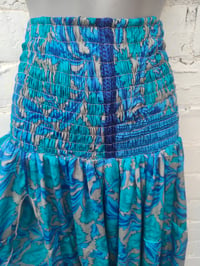 Image 4 of Zara Split Skirt- BLUES