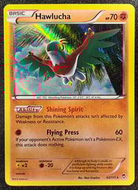 Image 1 of Hawlucha - XY - Furious Fists Holofoil - Lightly Played