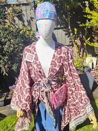 Image 5 of Tulum co ord set - wrap skirt and top 6-14 neons