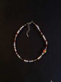 Image 1 of Strawberry Picnic Necklace 
