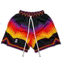 Retro basketball shorts v4