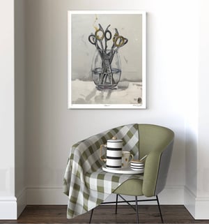 Image of “HANZO BOUQUET” 16x20 Giclee Art Print