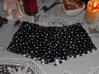 Image 2 of Striped and polka dot  shorts