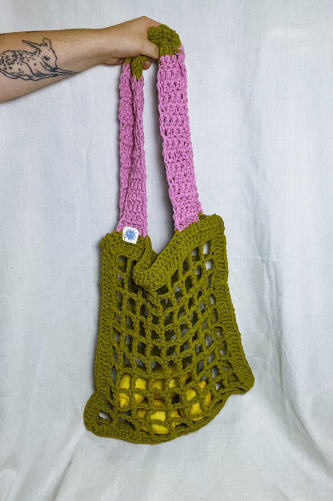 Image of crocheted NETBAG 02