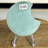Image 1 of Aquamarine Moon With Stand (34A)