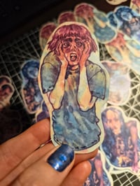 Cashier Girl Sticker