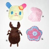 Image 5 of felt hairclips ^_^