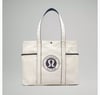 Lulu Multi-Pocket Tote Bag (WHITE) 