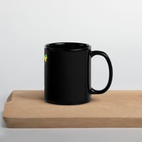 Image 3 of Pray Trust God Black  Mug