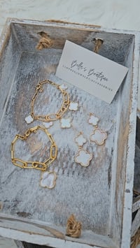 Image 1 of Love Bracelet Set (cream)