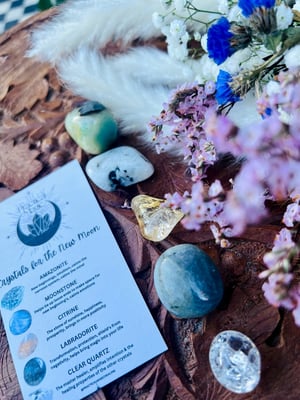 Image of Crystals For The New Moon