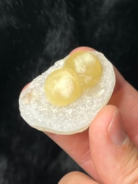 Image 3 of Botryoidal Fluorite On Quartz Specimen #2428  