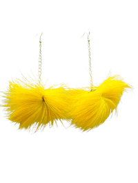 Sunshine Pompom Earrings (11)