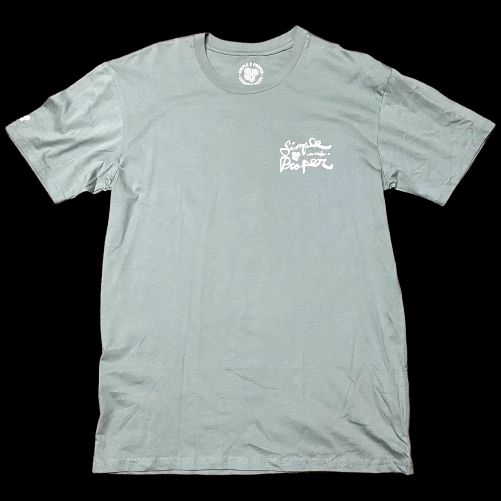 Image of S&P-"HandStyles Logo" Tee (Jade.)