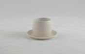 Image of Hard Edge Espresso/Tea Cup + Saucer