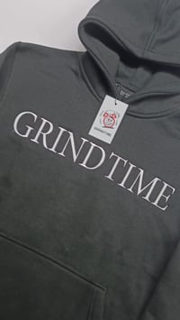 Image 1 of BLACK CROP HOODIE JOGGING SETS