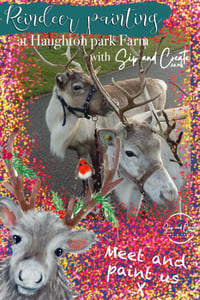 Image 1 of Winter Special Event - Reindeer Experience and Painting Workshop 