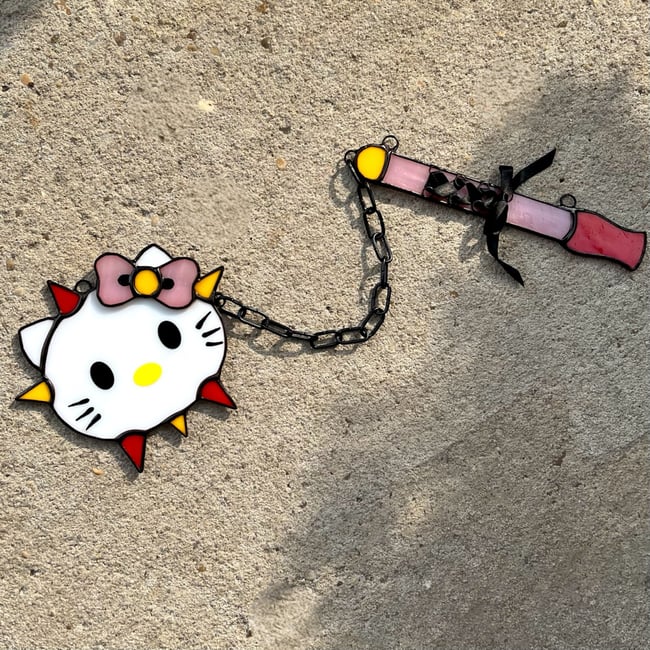 Hello Kitty Corset Flail