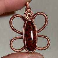 Image 2 of Olympian Poppy Jasper Butterfly 🦋