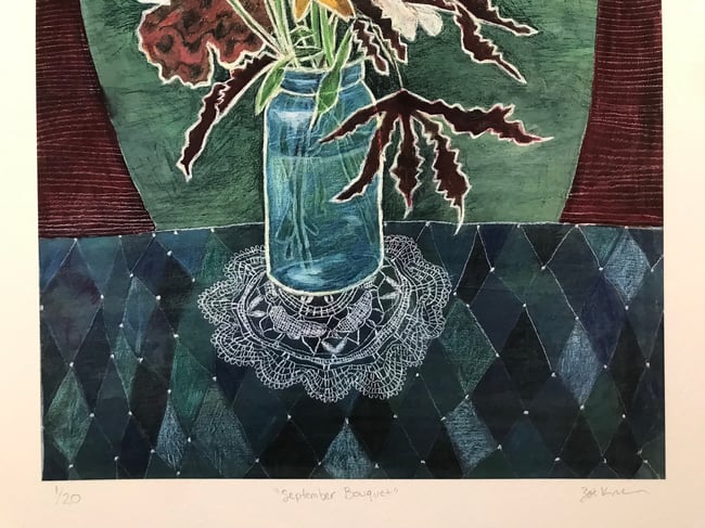 September Bouquet (Print)