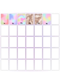 Image 4 of customize your color: ruffled confetti