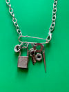 Crow Collector Charm Necklace