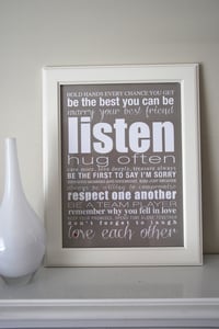 Image of Marriage Advice Art Print