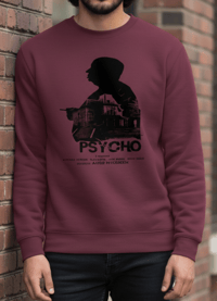 Image 1 of Sudadera Psycho ( Alfred Hitchcock)