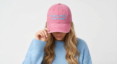 Image of Respect, respect your mother embroidered dad cap 