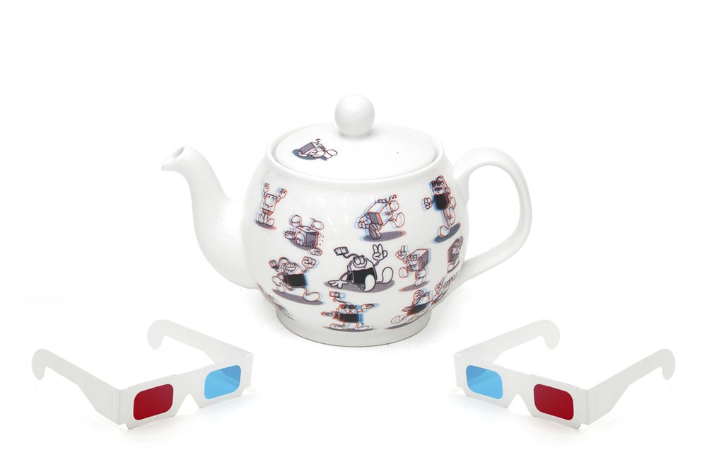 Threedee Tea Pot by Jiro Bevis for JaguarShoes Collective