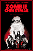Image of Zombie Christmas official tour poster. 