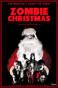Image of Zombie Christmas official tour poster. 