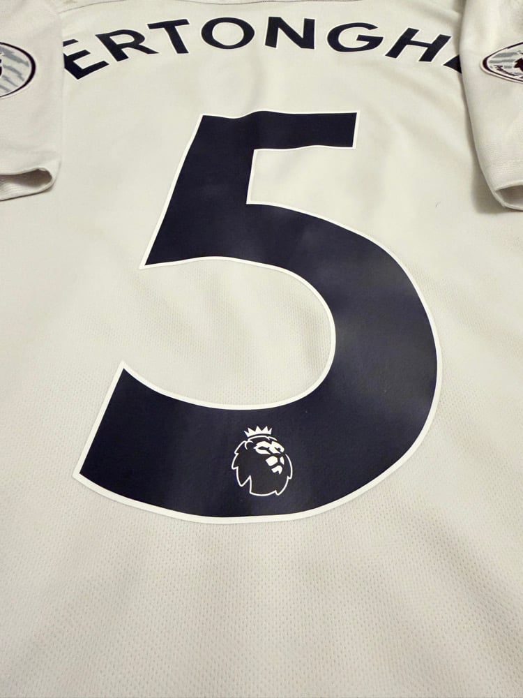 Image of PRE ORDER: Tottenham Hotspur “VERTONGHEN 5” 2017/18 Home Shirt + PL patches (XL)