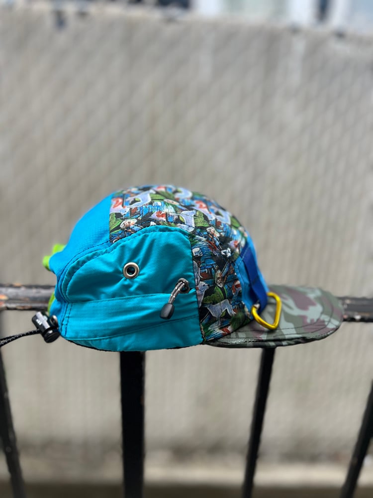 TNF Wader PVC Brim Fishing Reflect Glow Upcycled Utility Five Panel 