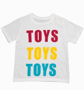 Image of TOYS TOYS TOYS - T-Shirt for Kid's CMYK