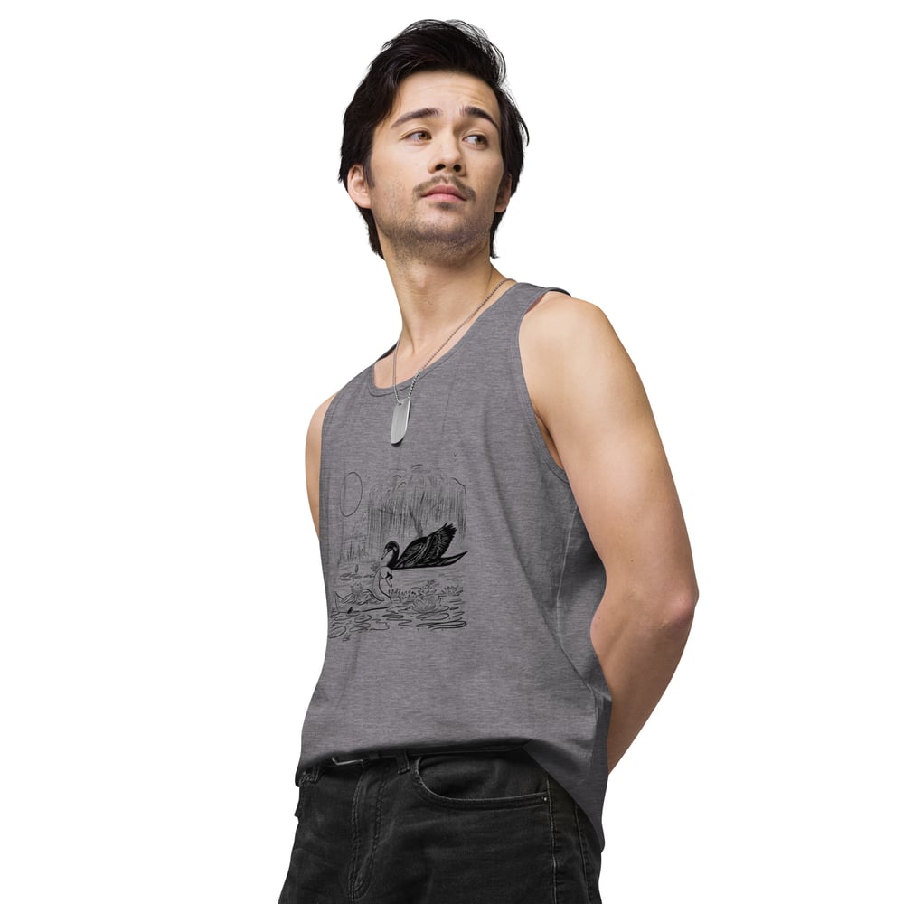 Swan Lake Men’s premium tank top