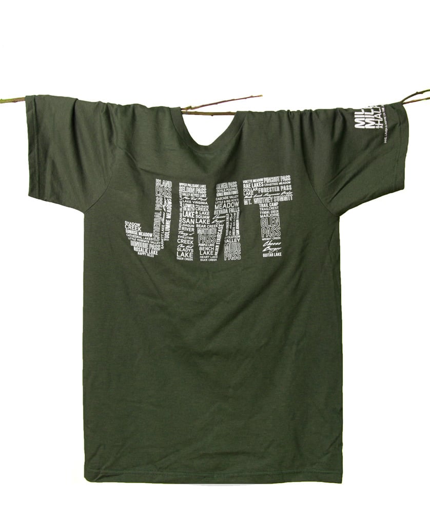 Image of Mile... Mile And A Half official JMT Tshirt