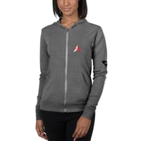 Image 1 of Unisex zip hoodie north chuck
