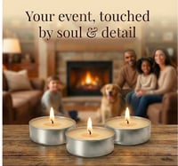 Image 1 of 50-pk 1oz women & men massage oil scented candles