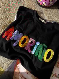 Image 1 of Camiseta bordada a man. AMORIÑO. Talla única oversize! En STOCK!